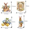 EchoDone Happy Easter Banner Bunny Banner Easter Garland for Indoor