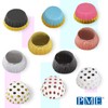 PME BC835 Rose Gold Polka Dot Cupcake Cases, Foil Lined