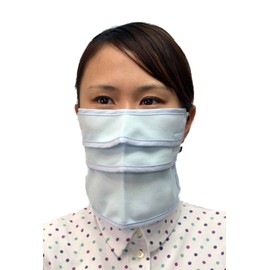[Patent Based on Comfortable 3d Construction] dramatic. Even Talk You To Breathe Free .≪ mamoru-no・ UV Sports Mask » you than face eye from bottom front neck Anti-UV for