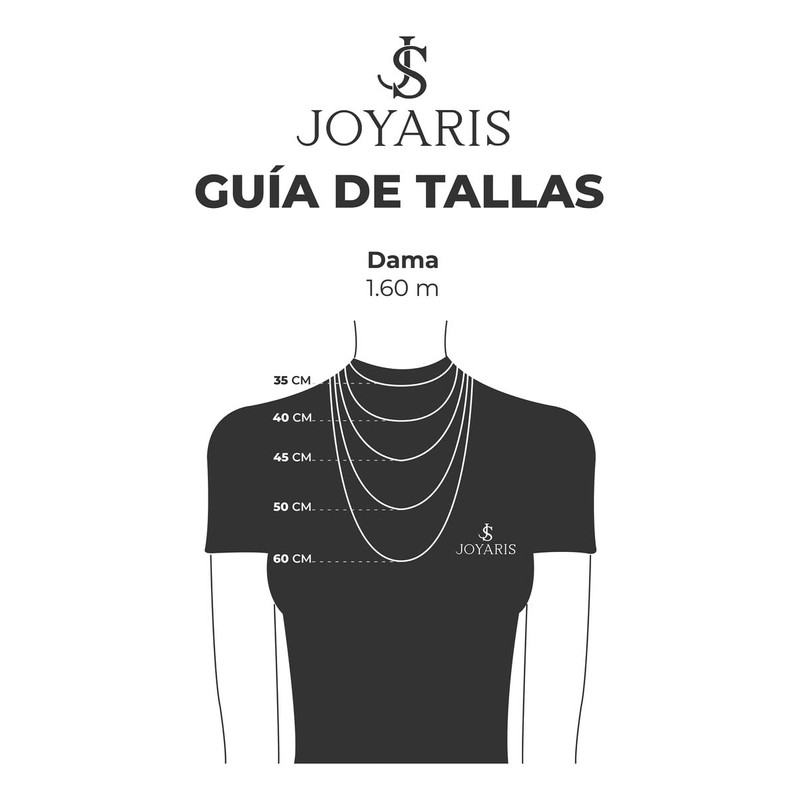 JOYARIS - Dije Nudo de Bruja Plano con Zirconias y