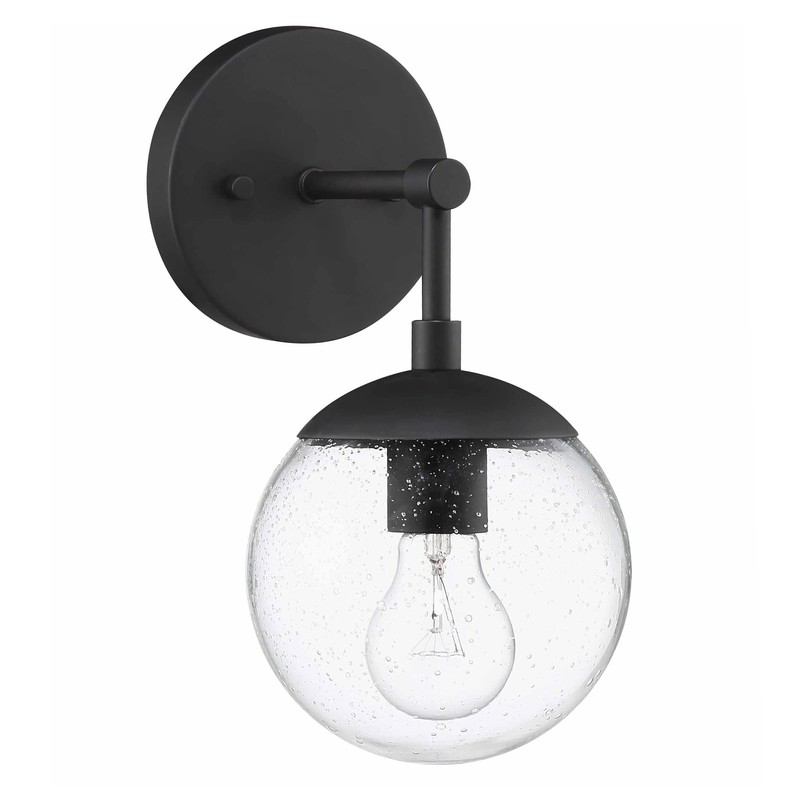 6 Inch Seedy Glass Globe Replacement Light Shade, Gracelyn Collection,