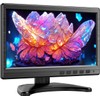 Miktver 10.1 inch Security Monitor, 1024x600 LCD Small Video Monitors