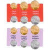 BOXOB 2pcs Japanese Yen Coin Holders, Plastic JPY Coin Dispenser