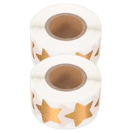 SEWACC Pegatinas De Estrellas Para Niños 2 Rollos De Estrellas Pegatinas Decorativas Para Recompensas Suministros De Aula Manualidades Álbumes De Reco
