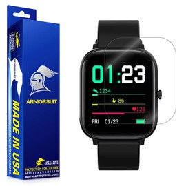 ArmorSuit 6 Pack for PUBU Smart Watch (2020 Release) Screen Protector MilitaryShield HD Clear Film - Made in USA