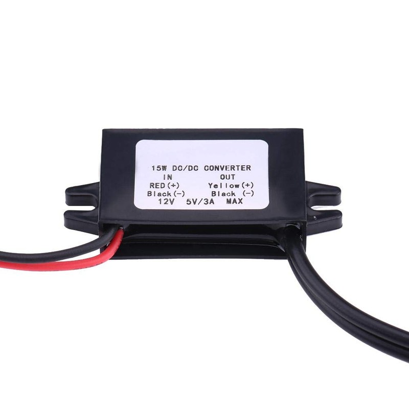 Suuonee USB Charger Adapter, 3A DC 12V to DC 5V