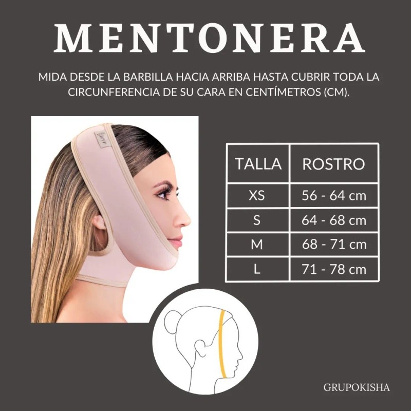 Mentonera Para Cirugias O Reducir Marca Kisha