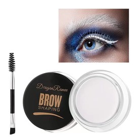 AMAKO Eyebrow Balm Wild Brows Shaping Pen Gel Without Smudging European and American Eyebrow Shaping Gel Solid Eyebrow Gel Professional Eye Makeup (06#White)