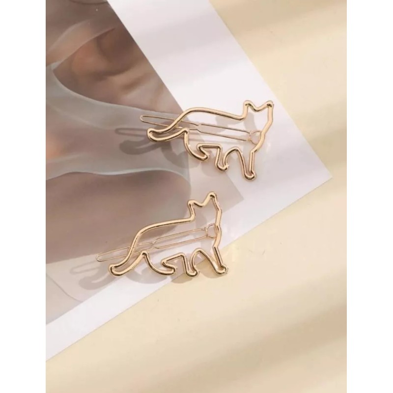 Coreana Broche Para Cabello De Gato 2 Piezas.