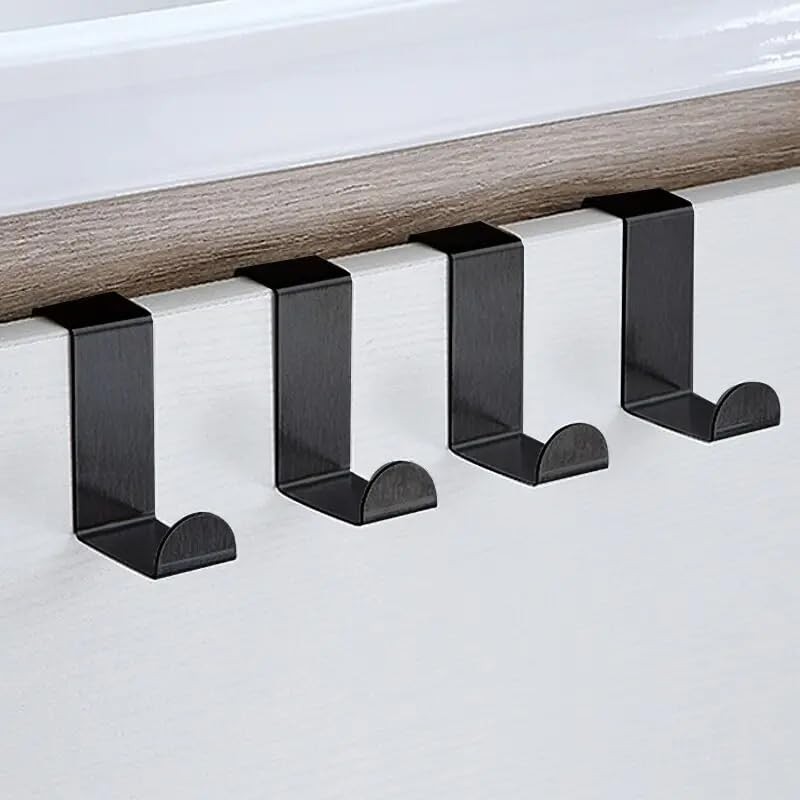 CHFEZOCO Design Z Cabinet Door Hook, Coat Hook for Cabinet