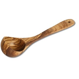 Unbekannt Ladle Olive Wood 1 Piece 25 cm
