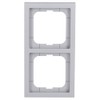 Busch-Jaeger 1722-183K Cover Frame Double Frame Aluminium Silver Future Linear