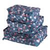 Go2buy 6pcs Travel Luggage Organizer Set Backpack Storage Pouches Suitcase