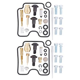 MOTOKU Pack of 2 Carburetor Rebuild kit for Yamaha Vstar 1100 2006-2009