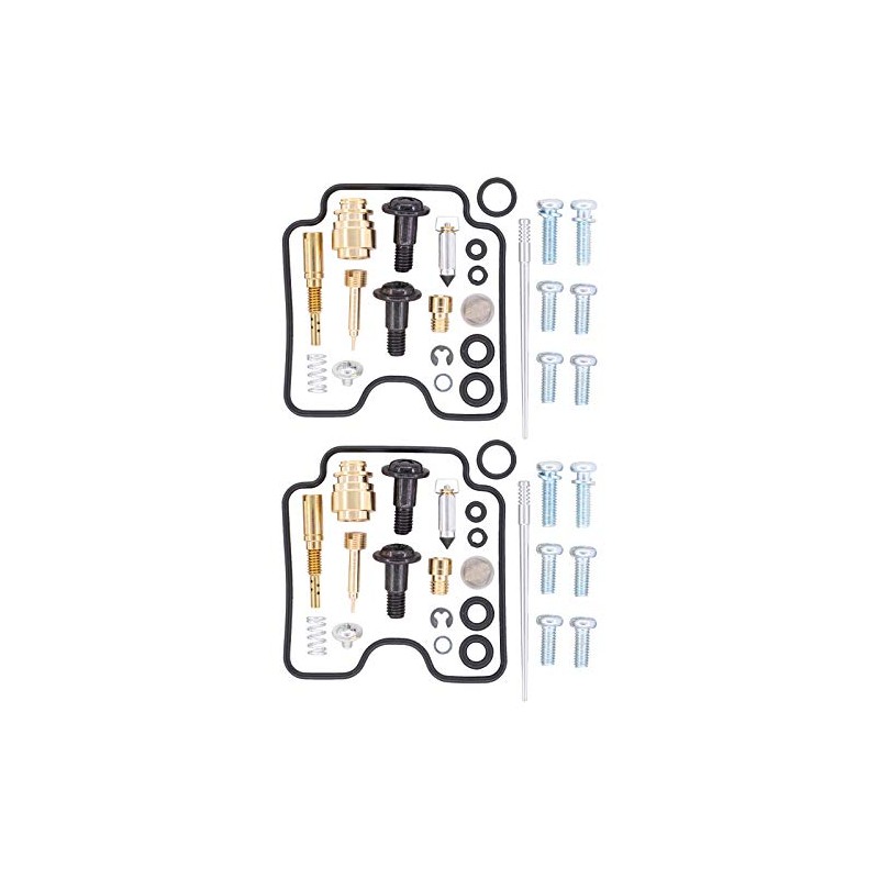 MOTOKU Pack of 2 Carburetor Rebuild kit for Yamaha Vstar