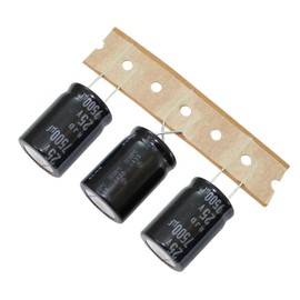 Elko Capacitor 5x Radial 7500µF 25V Electrolytic Capacitor up to 105°C 7500uF Electrolytic Capacitor from Elna