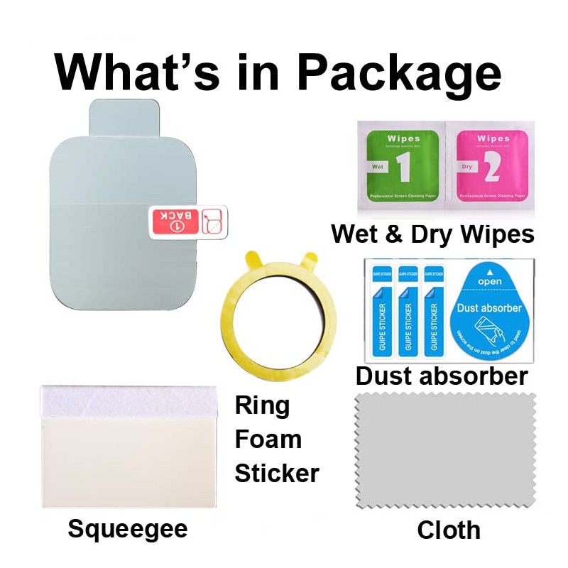 smaate Soft Screen Protector Compatible with Butele H69 0.96 inches
