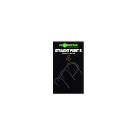 Korda Straight Point Barbless Qty 10 (Size 4)