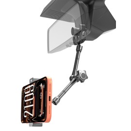 Charchendo Pro Zinc Alloy Rearview Mirror Car/Truck Phone Mount 4-7"