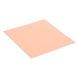 CHILDWEET 1sheet Portable Copper Sheet for Jewelry Making Thick Metal Plate for Crafts Lightweight and Design for Creative Projects and Making