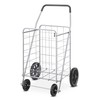 Whitmor Deluxe Utility Foldable Shopping Cart with Wheels, 100 Lb