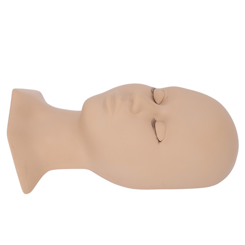 Eyelash Mannequin Head Replaceable Eyes Eyelash Extensions Makeup Massage Acupuncture