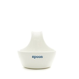 Keith Brymer Jones - Word Range - Ceramic White Spoon Rest - Spoon