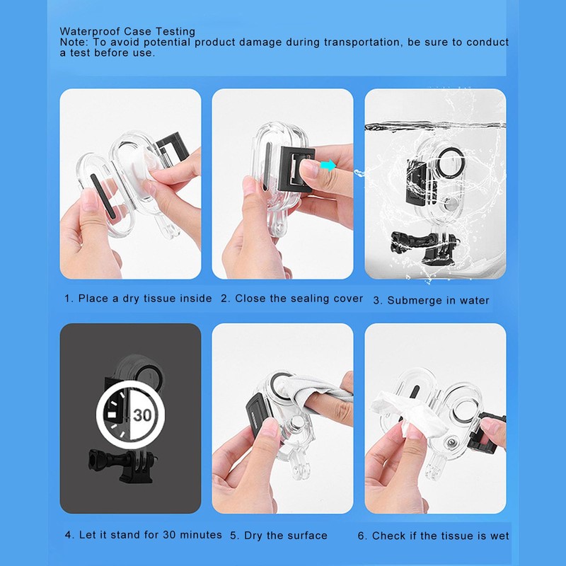 Dive Case for Insta 360 GO 3S, Protective Housing Case