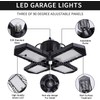 8Pack LED Garage Lights, 100W Deformable LED Lighting 10000LM E26