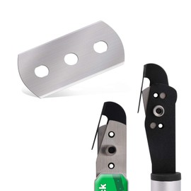 Gomake Replacement Blades for Bodyguard Vinyl Backing Cutter Knife, Stainless Steel, Pack of 50