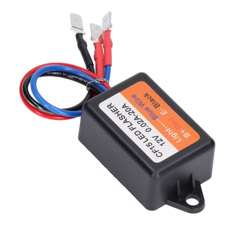 Flash Strobe Controller 12V Car Flasher Module 0.02-20A LED Indicator