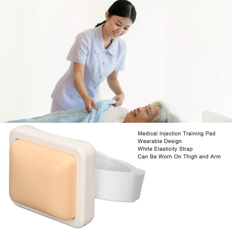 Medical Injection Training Pad, Wearable Intramuscular Injection Practice Pad Simulation