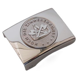 Gravurmanufaktur Berlin Zimmererkunst – Zimmermann Craft and Guild Coupling Lock, Silver lock / emblem silver