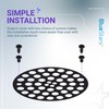 BlueStars 4” Metal Shower Strainer Drain Trim Set – Screw-in