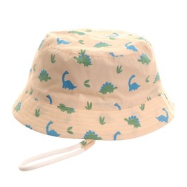 Ziggle Baby & Toddler Sun Hat – Boys Girls Summer Bucket Hat with Adjustable Chin Strap, Lightweight, Breathable, Perfect for Travel, Outdoor Play and Beach Trips Blue, Green