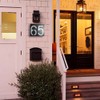 Solar Power LED Light Sign House Hotel Door Address Plaque