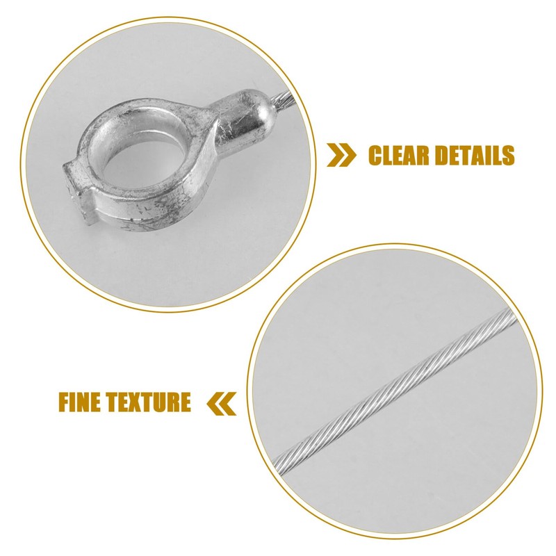 iplusmile 1set Throttle Cable Kit Spring Compatible Engines Easy Installation