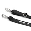 Two Hooks Adjustable Bimini Boat Top Straps,38"~70"Marine Awning Webbing Straps,with