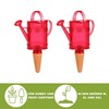 Scheurich Nelly Water Dispenser, 2 x Red, 110 ml Capacity,