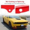 JDMON Front Bumper Lip Splitter Protector Compatible with Dodge Challenger