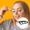 TECHEEL Eyeshadow Tool Eyeshadow Applicator Tool Eye Shadow Stencils Eyeliner