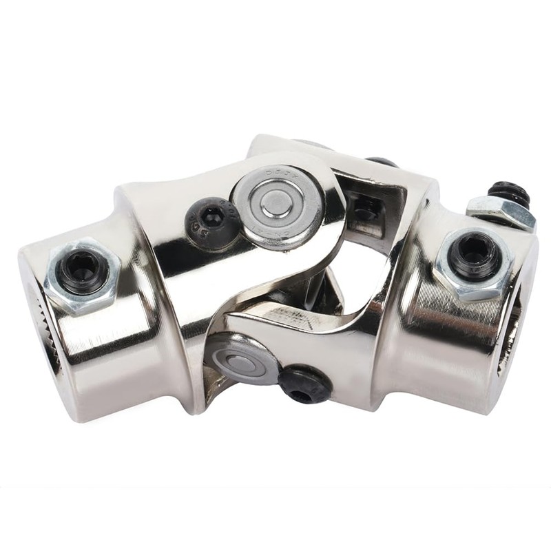 cciyu 11/16"-36 Spline * 3/4" DD Chrome Steering joints Single