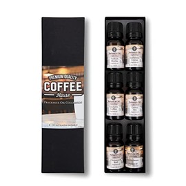 Nature's Oil Coffee House Premium Fragrance Oil, Set of 6