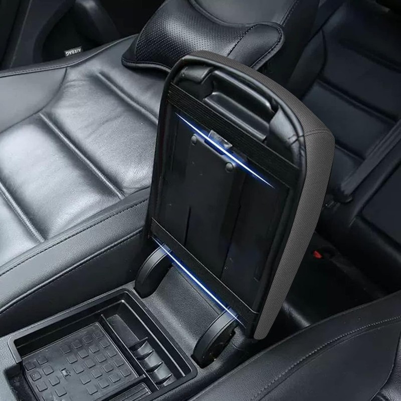 AOMSAZTO Armrest Covers for 2007-2011 Toyota Camry Fabric Cloth