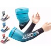 GOGOX Guantes Protección Solar Largos Medio Dedo,antiuv Seda Hielo