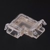 8PCS L Shaped LED Light Strip Connectors 4 Pin 10mm