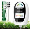AiGerdinn Soil Test Kit, 2-in-1 Soil Moisture Meter, Soil pH