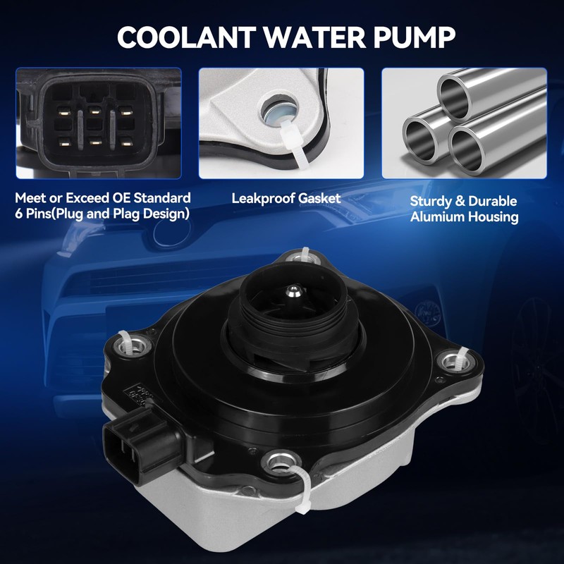 16032-25010 Coolant Electric Water Pump OEM Replacement for 2019-2021 Toyota