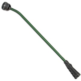 Dramm Touch-N-Flow Rain Wand – 30” Long, Blue – Full Watering Flow with Trigger-Style Shut-Off Valve & Lock – High-Flow, Gentle Spray for Gardens, Hanging Baskets & Flowerbeds
