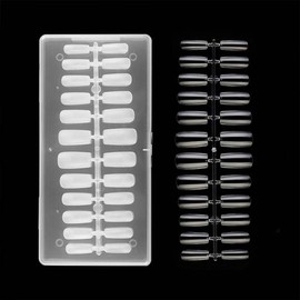 Clear Nail Extension Artificial Nail Soft Tips 120pcs DD-11797 / 투명 네일 연장 인조 손톱 말캉 팁 120pcs DD-11797